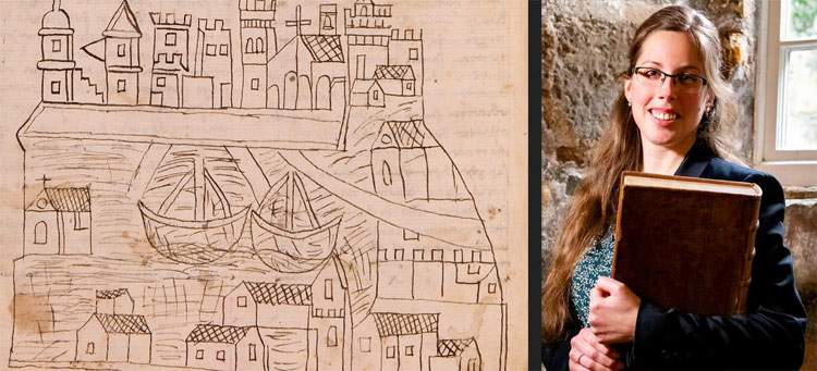 Storica dell'arte italo-olandese emigrata in Scozia scopre il più antico disegno che raffigura Venezia