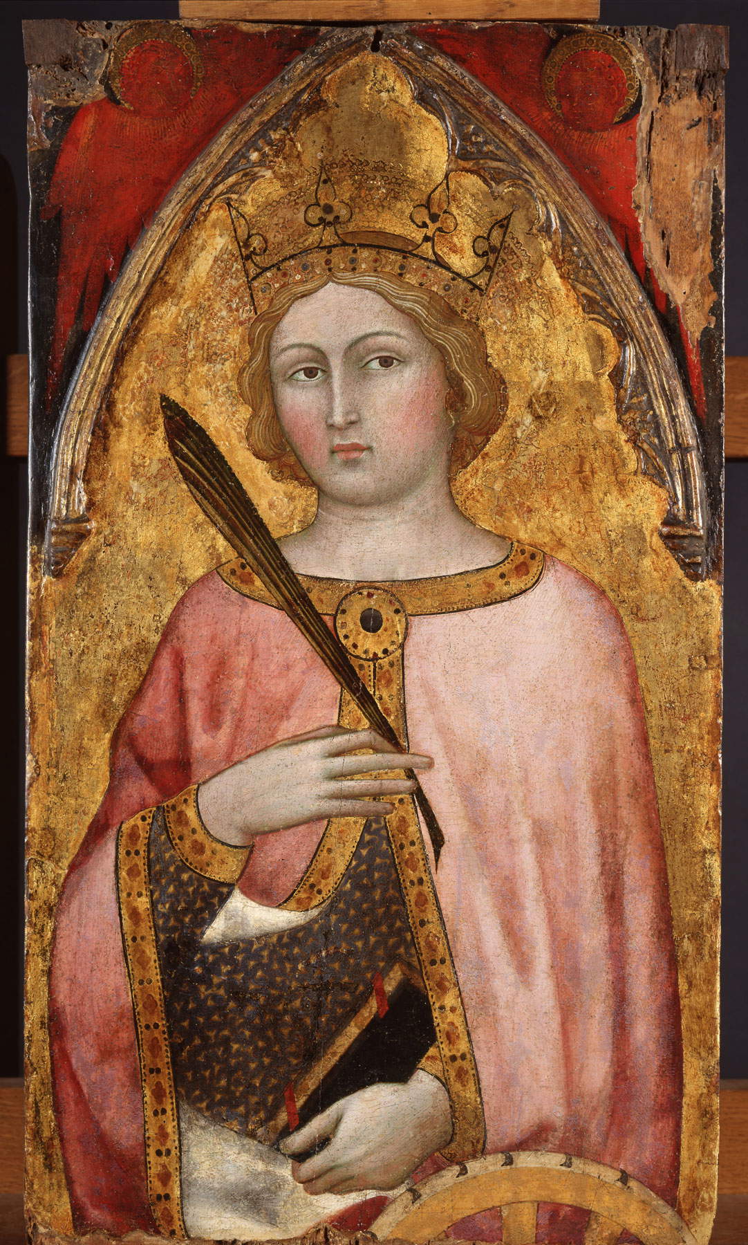 Taddeo di Bartolo, Santa Caterina d'Alessandria (Caen, Mus&eacute;e des Beaux-Arts de Caen)