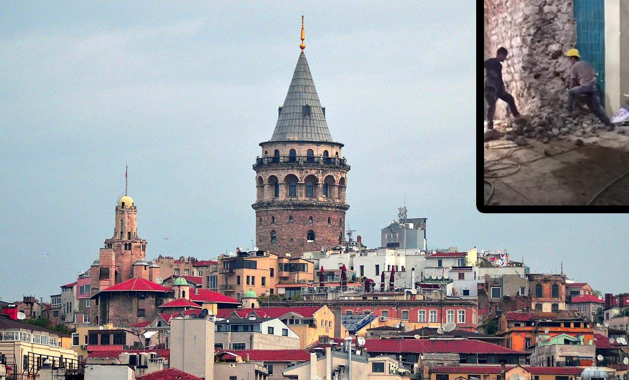 Italian and European history trampled on in Turkey: devastating renovations to Galata Tower