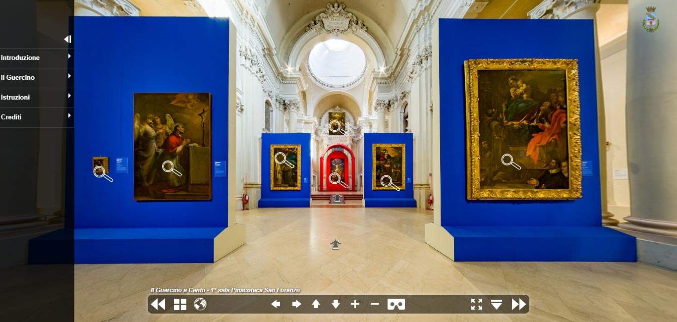 La bella mostra su Guercino a Cento è tutta visitabile da casa con un approfondito tour virtuale 