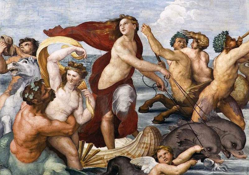 Egyptian blue in the Galatea of the Villa Farnesina. Exceptional discovery about Raphael
