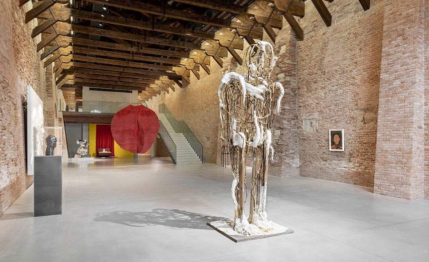 At Punta della Dogana three looks at today's art with sixty artists