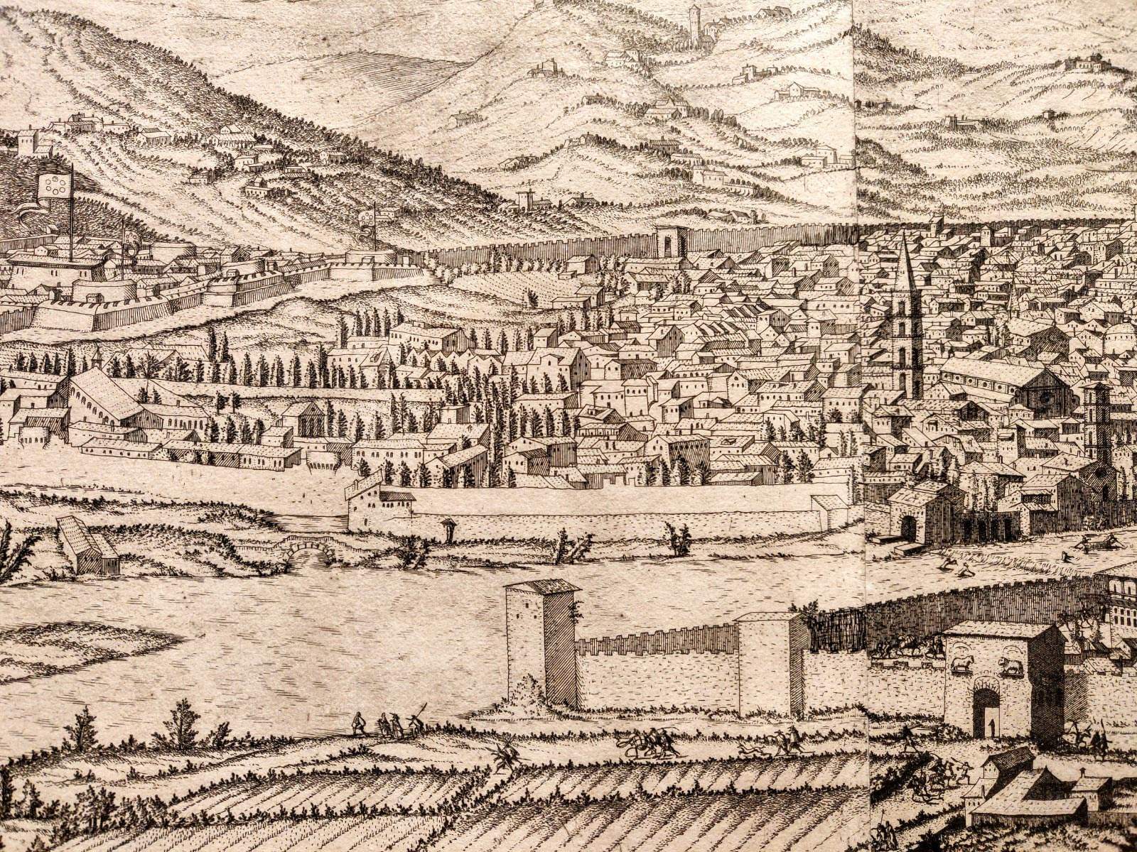 Voici à quoi ressemblait Florence à la Renaissance : les Offices acquièrent une vue rarissime de la ville datant de 1557.