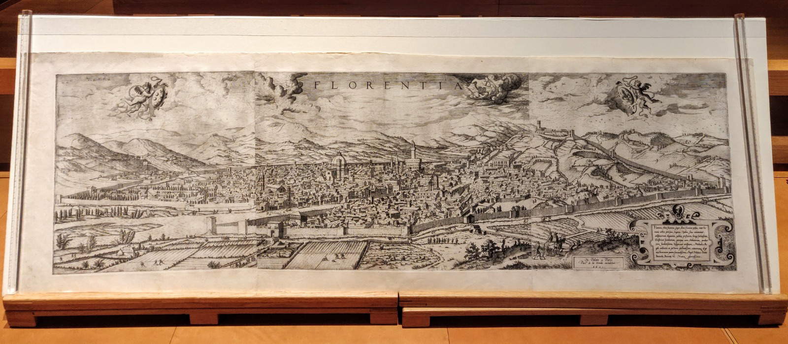 Lucas and Jan van Doetecum's view of Florence, 1557 Lucas and Jan van Doetecum's view of Florence, 1557
