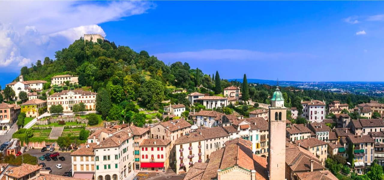 Veduta di Asolo. Ph. Credit Comune di Asolo