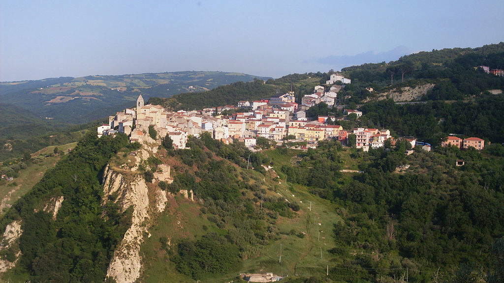 Vue de Castellino del Biferno