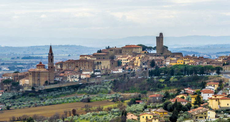 Vista de Castiglion Fiorentino