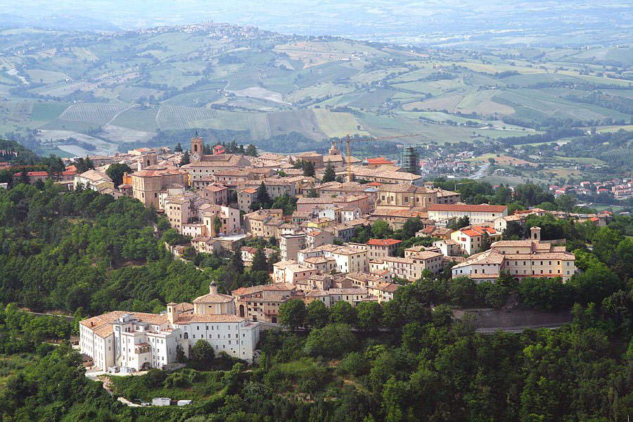 Vista de Cingoli