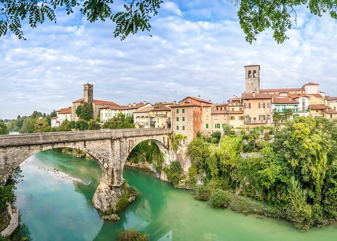 Vue de Cividale del Friuli