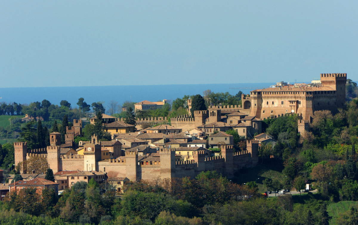 Vista de Gradara