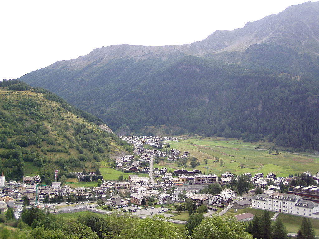 Veduta di La Thuile