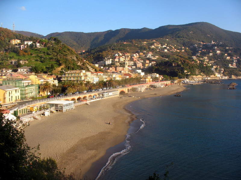 Vista de Moneglia. Foto Créditos Tatiana Yalovaya