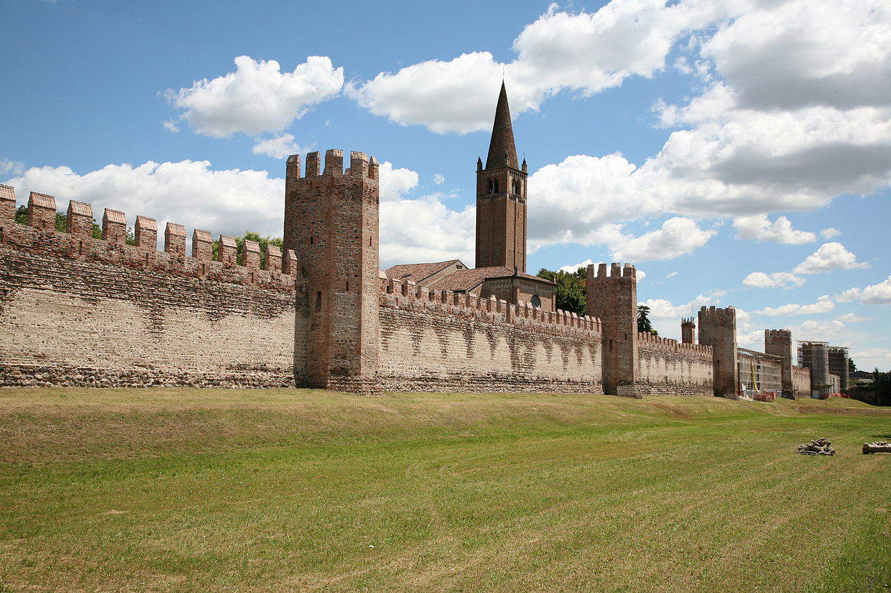 Les murs de Montagnana. Ph. Crédit Hans Rosbach