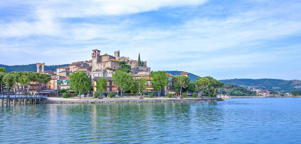 Vue de Passignano sul Trasimeno