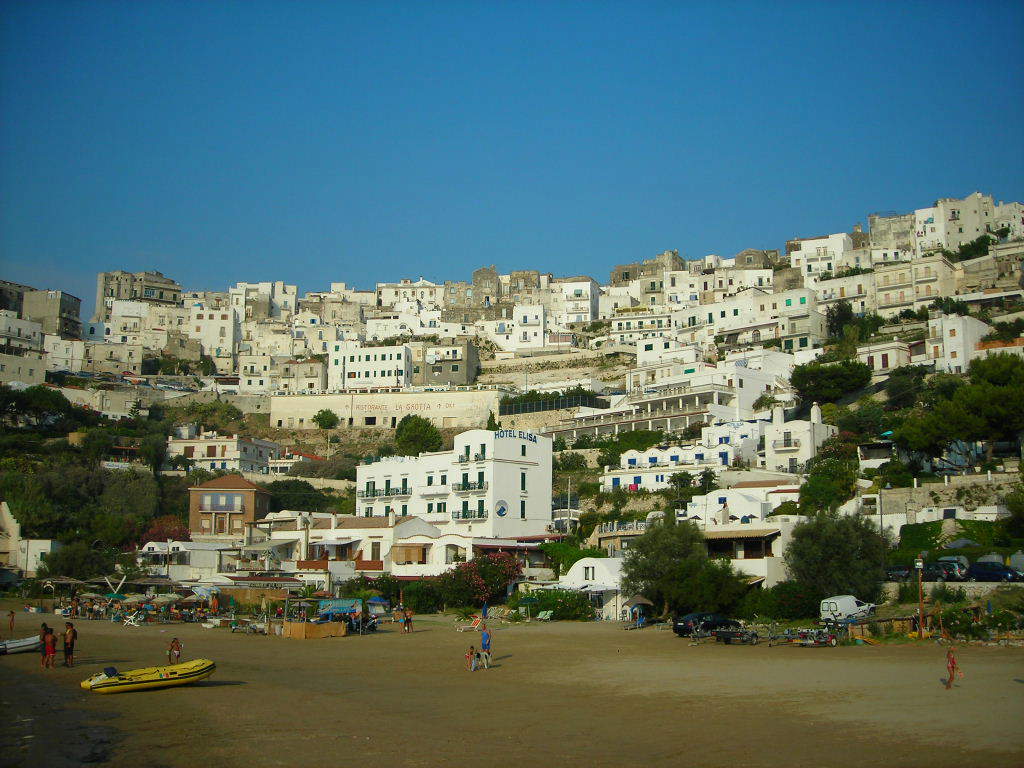 Vue de Peschici