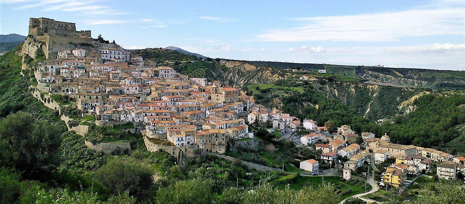 Vue de la Rocca Imperiale