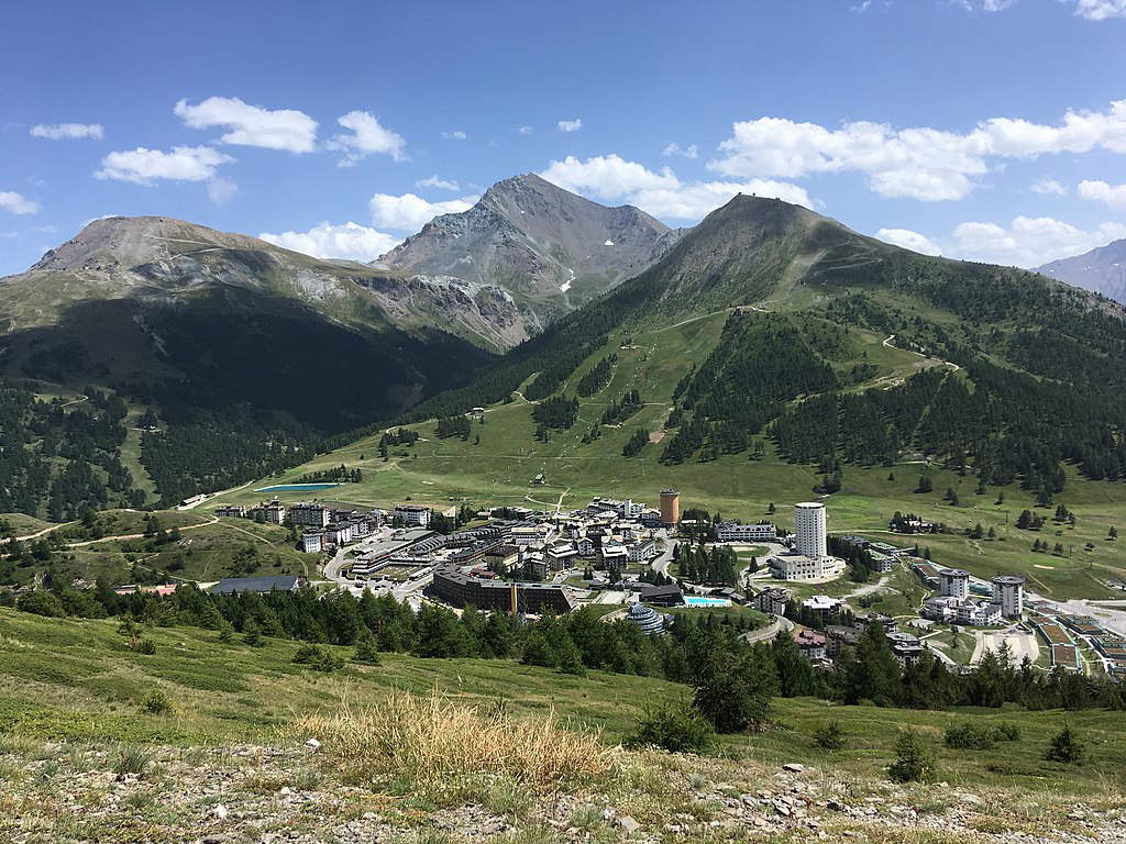 Vue de Sestrière