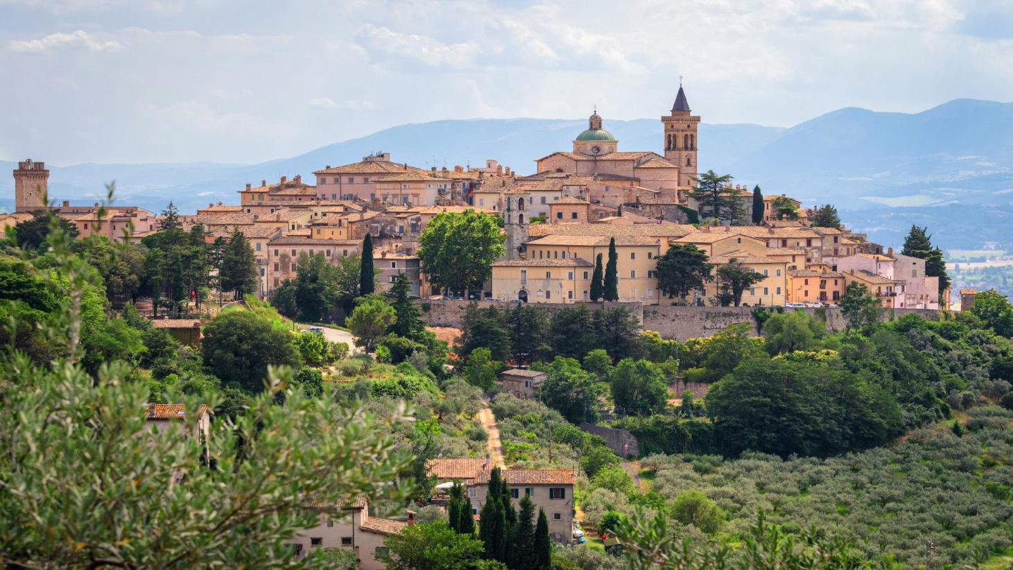 Vue de Trevi