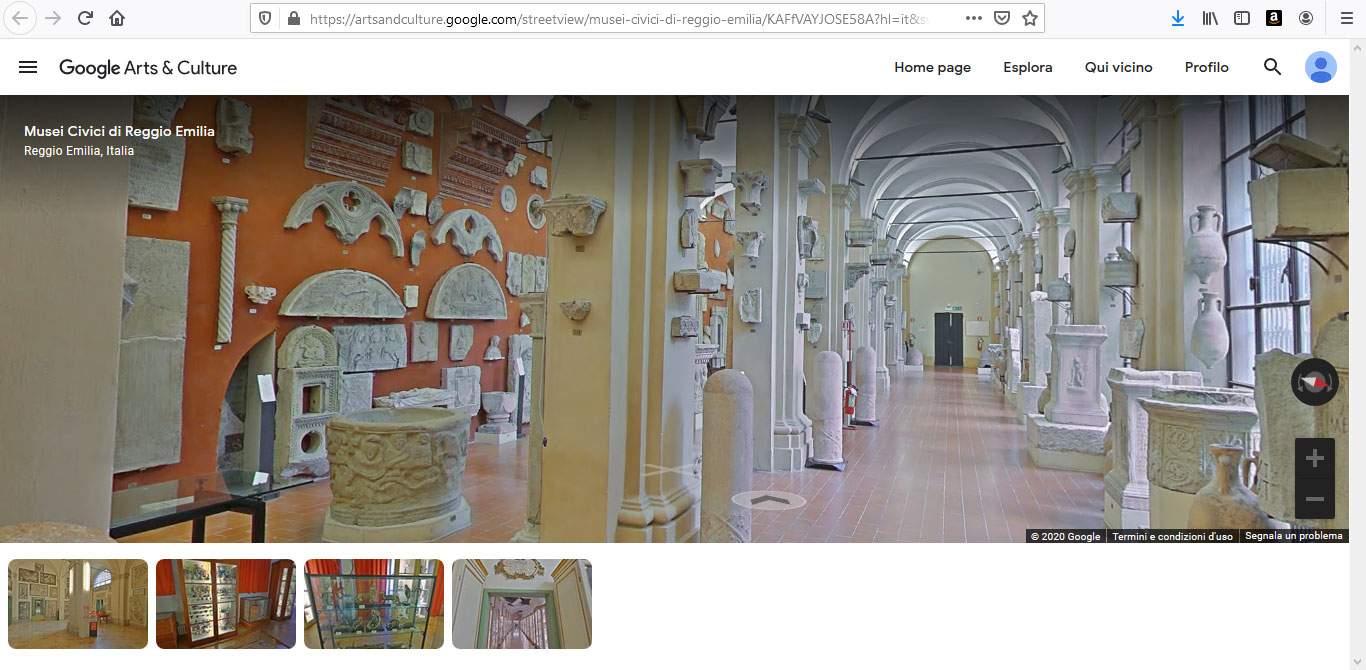 Les expositions des musées municipaux de Reggio Emilia peuvent être visitées en ligne : voici comment (et cela vaut également pour les musées eux-mêmes)