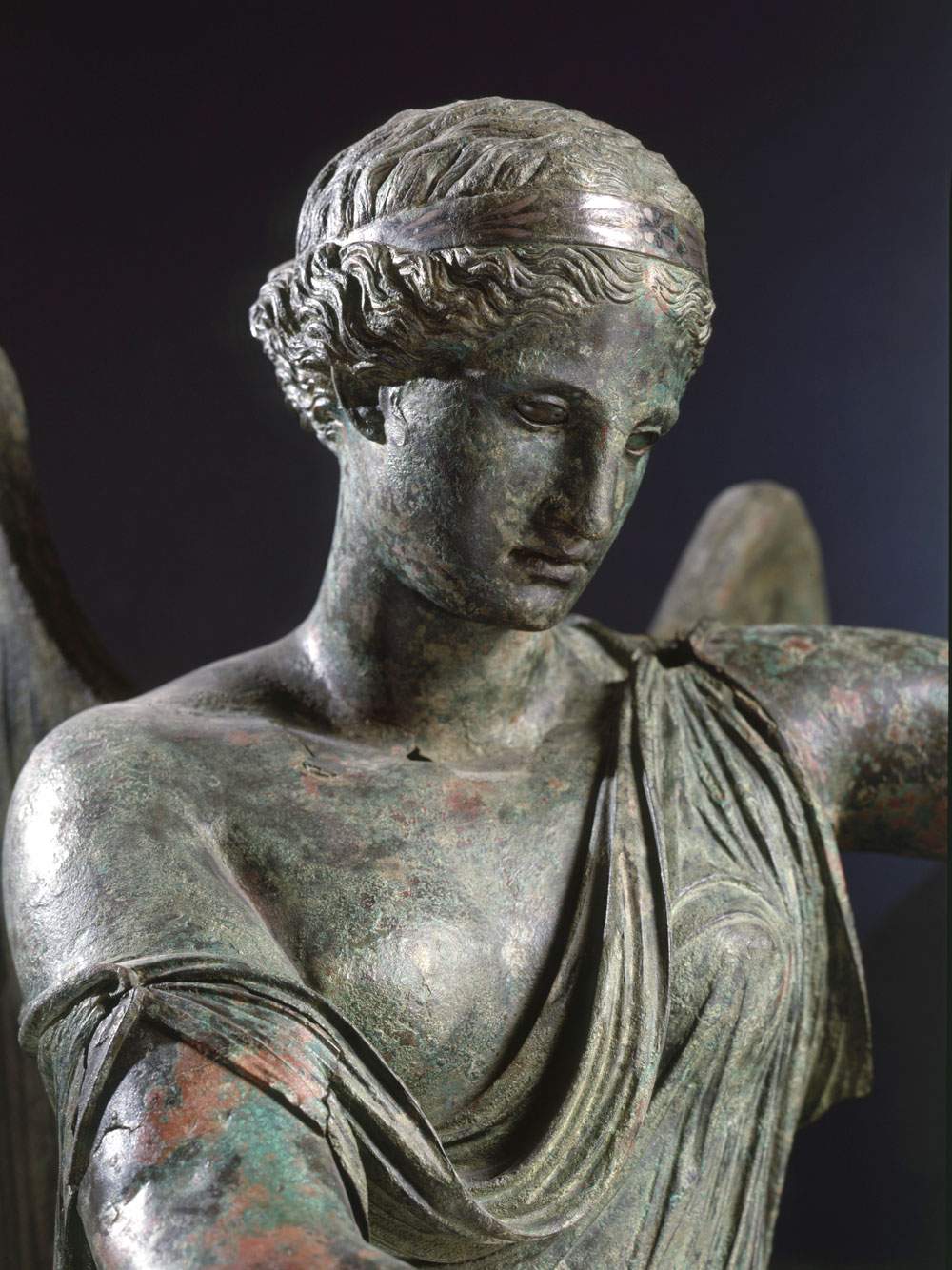 Brescia, Winged Victory restored again. It will be placed in the renovated Capitolium