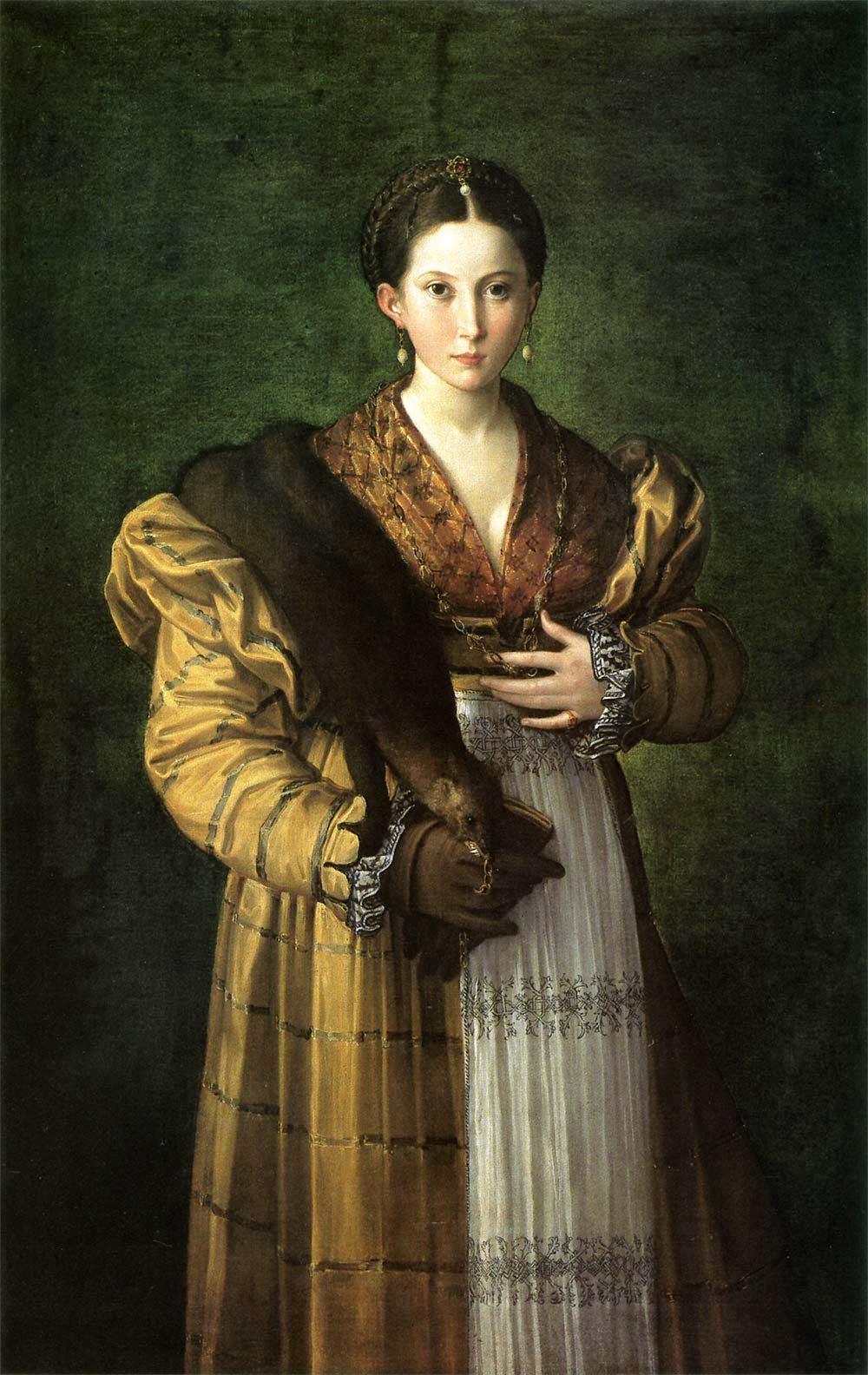 Parmigianino, Antea (1530 circa; olio su tela, 135 x 88; Napoli, Museo Nazionale di Capodimonte)