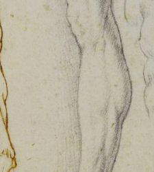 Milan, une étude inédite pour un Salvator Mundi de Léonard de Vinci est exposée au Castello Sforzesco.
