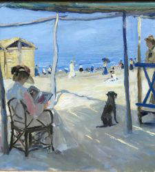 Eine Ausstellung über den deutschen Impressionismus in Aosta mit Werken aus dem Landesmuseum in Hannover
