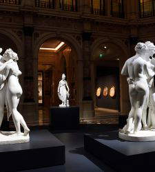 Canova und Thorvaldsen, die ewige Herausforderung, aus der die moderne Skulptur hervorging. Die Ausstellung in Mailand