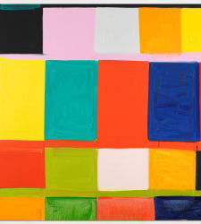 At Gagosian Rome an exhibition of new paintings by Stanley Whitney