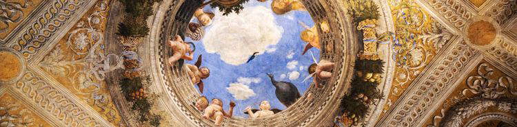 The Bridal Chamber. Andrea Mantegna's masterpiece in Mantua.