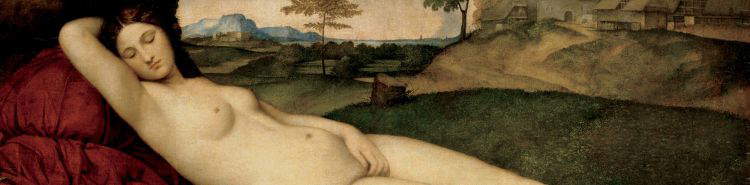 Nymphs and Venuses in the early 16th century Veneto, from Giorgione to Titian: love in all its meanings