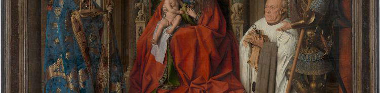 Die Madonna van der Paele, Jan van Eycks größtes Werk nach dem Genter Polyptychon 