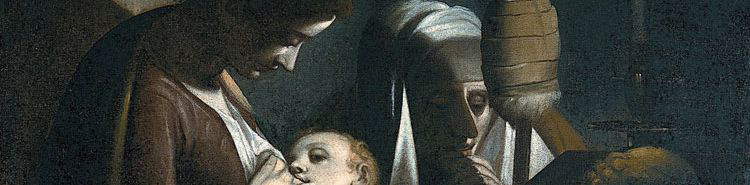 An image of the mind. Luca Cambiaso's Madonna of the Candle, anticipator of Caravaggio?