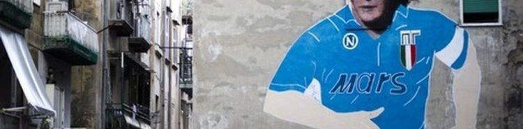 Der Maradona der Quartieri Spagnoli. Die Geschichte eines der ber&uuml;hmtesten Wandgem&auml;lde Italiens