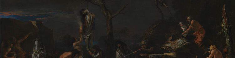 Aut tace, aut loquere meliora silentio. Salvator Rosa, or the artist's freedom of thought. 