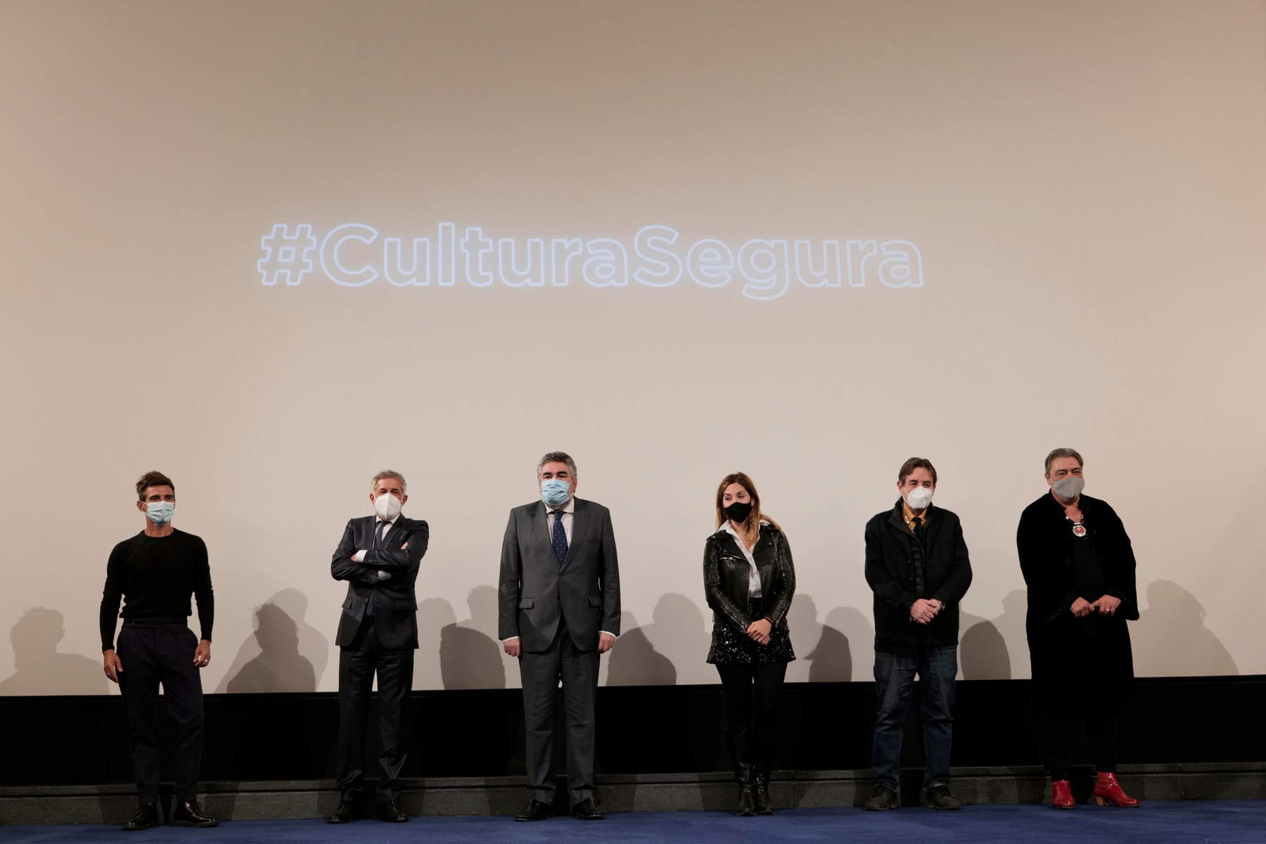 La presentazione della campagna La Cultura es segura