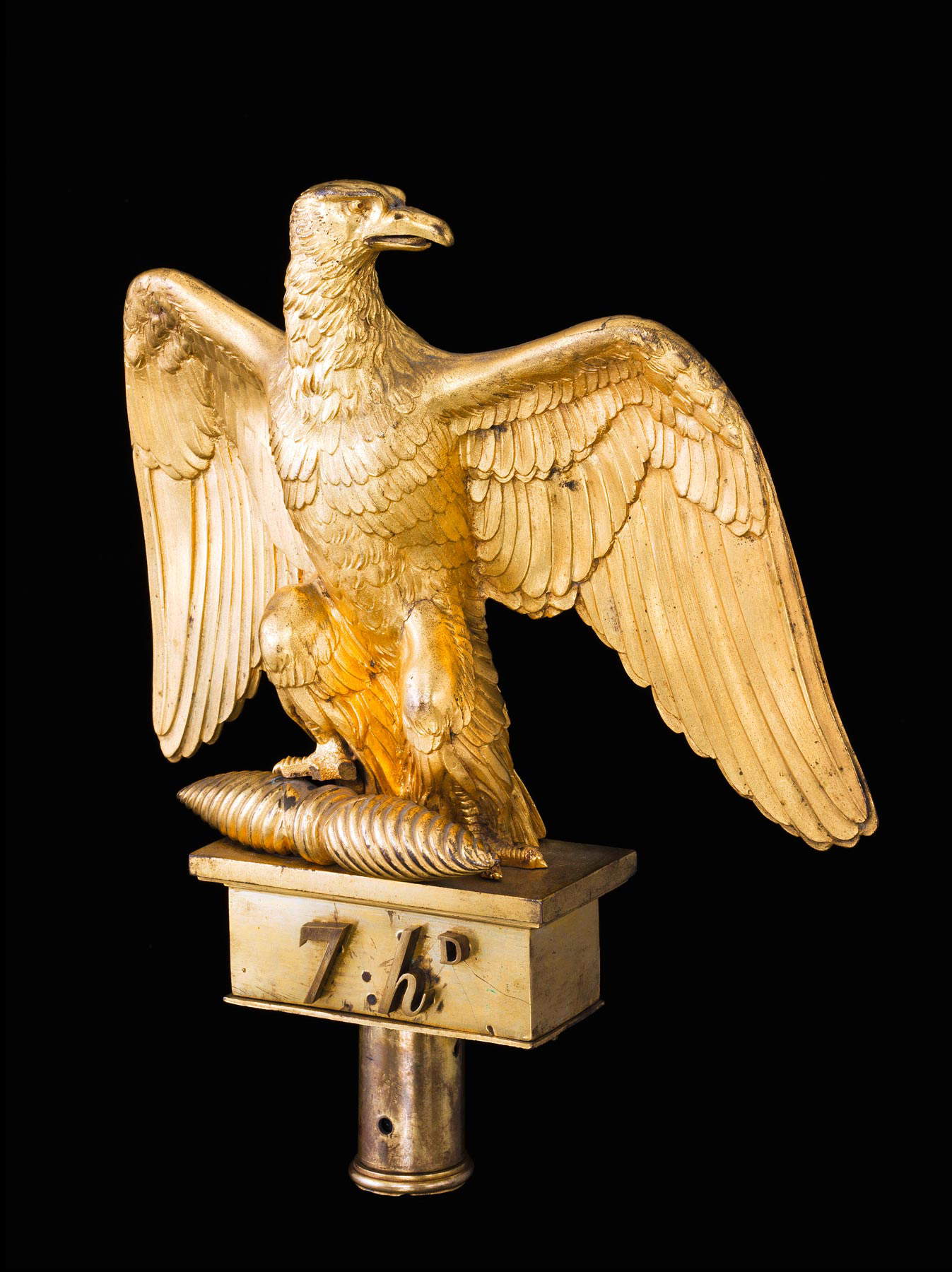 Aquila del 7° Reggimento Ussari (1804; bronzo dorato; Parigi, Musée de l’Armée)