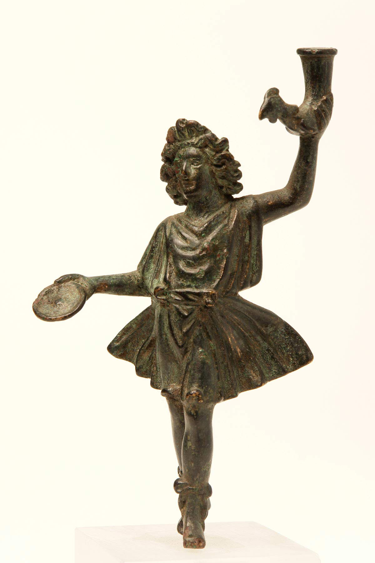 Statuetta in bronzo di Lare
(Trieste, Museo d’Antichità “J.J. Winckelmann”)