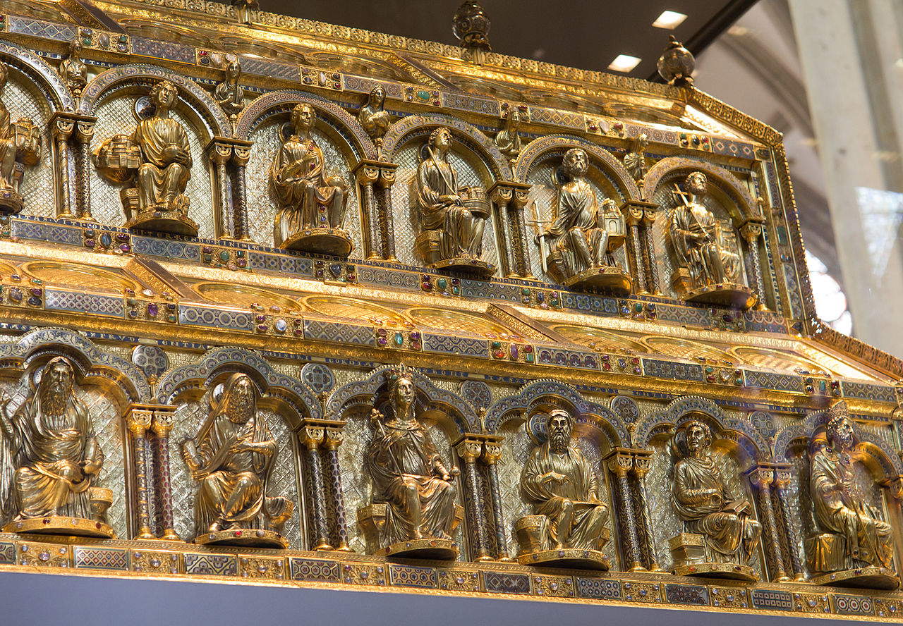 Dettaglio del reliquiario dei Magi
