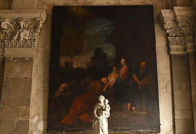 Un amateur d'art découvre dans une église près de Lyon un tableau disparu de Notre-Dame il y a 200 ans