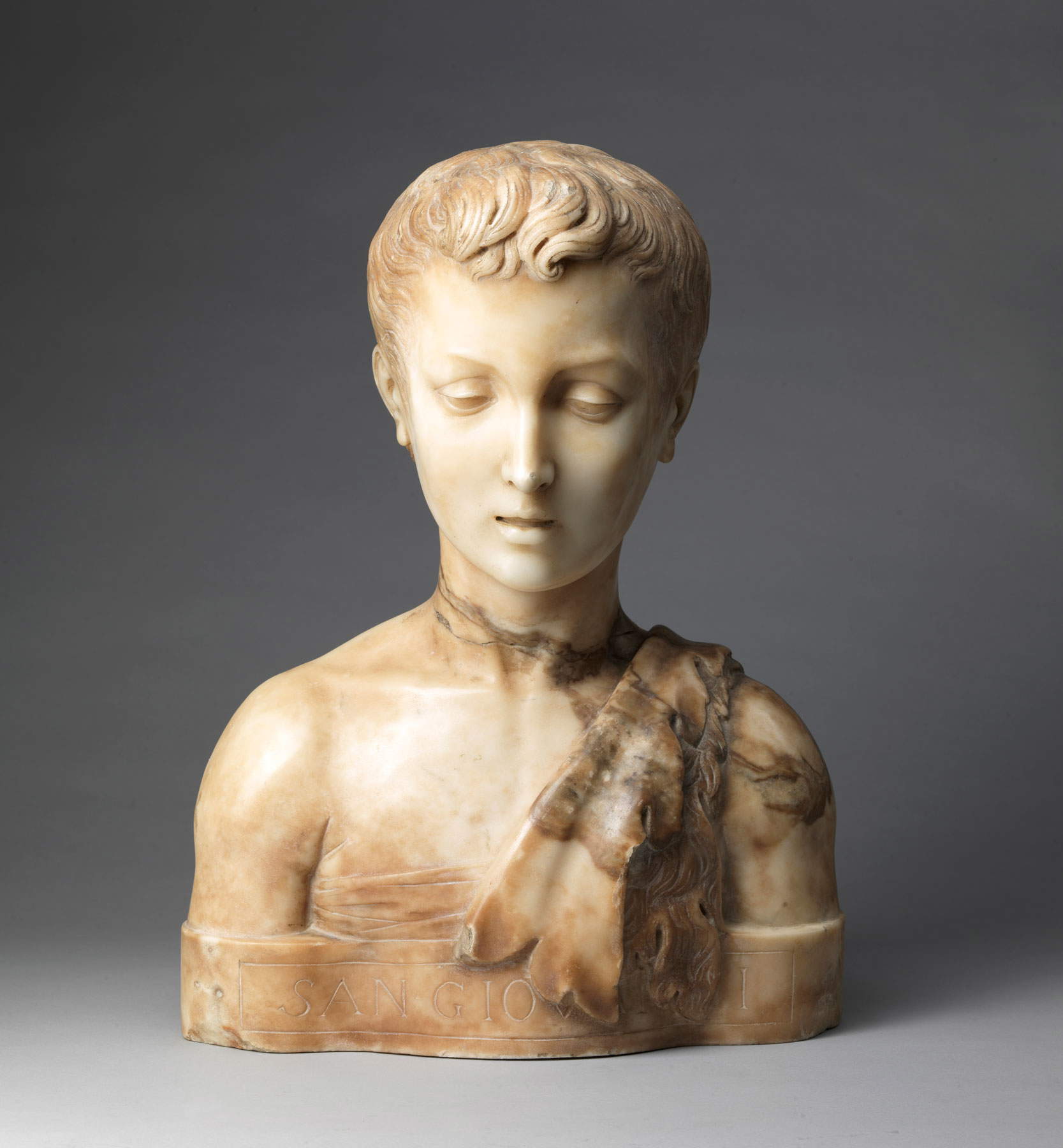 Alceo Dossena, San Giovannino (1931; Cremona, Städtisches Museum Ala Ponzone) Alceo Dossena, San Giovannino (1931; Cremona, Städtisches Museum Ala Ponzone)