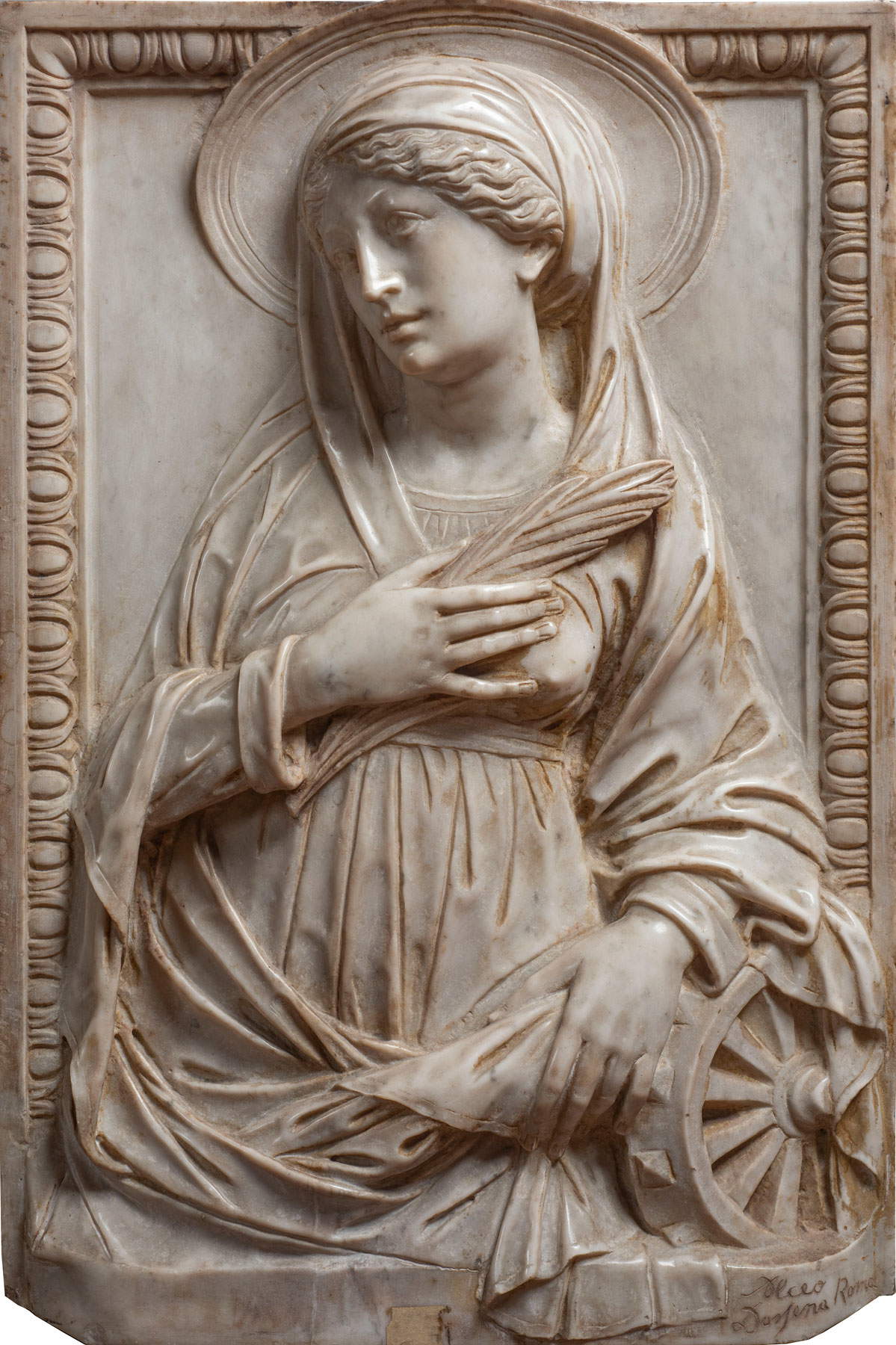 Alceo Dossena, Santa Caterina (1928-1937; Rom, Sammlung Dario Del Bufalo) Alceo Dossena, Santa Caterina (1928-1937; Rom, Sammlung Dario Del Bufalo)