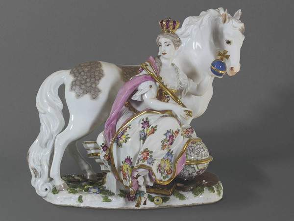Parma, the precious porcelain of the dukes is on display at the palace of Colorno