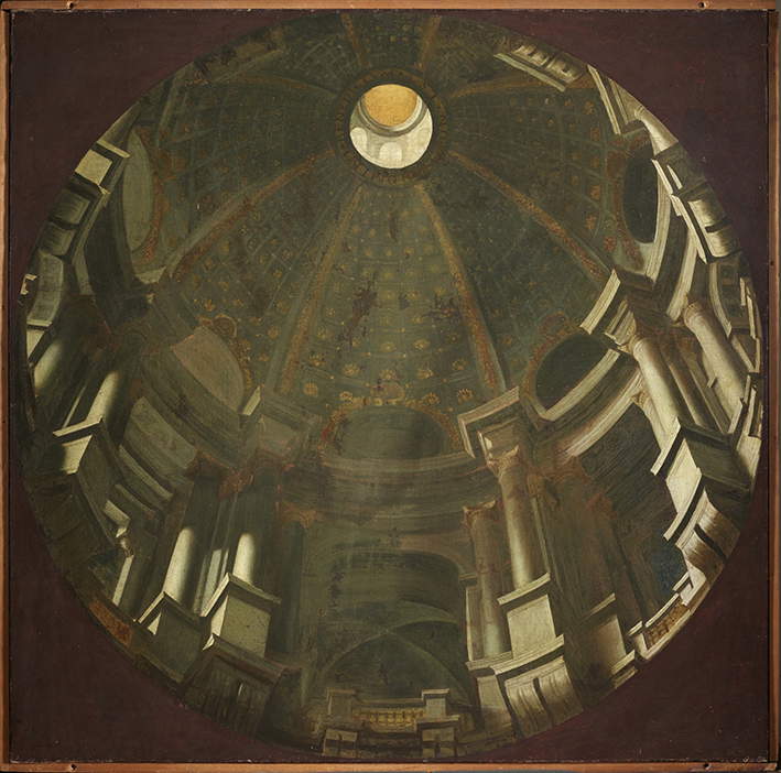 Andrea Pozzo, Sketch for the Dome of St. Ignatius Andrea Pozzo, Sketch for the Dome of St. Ignatius