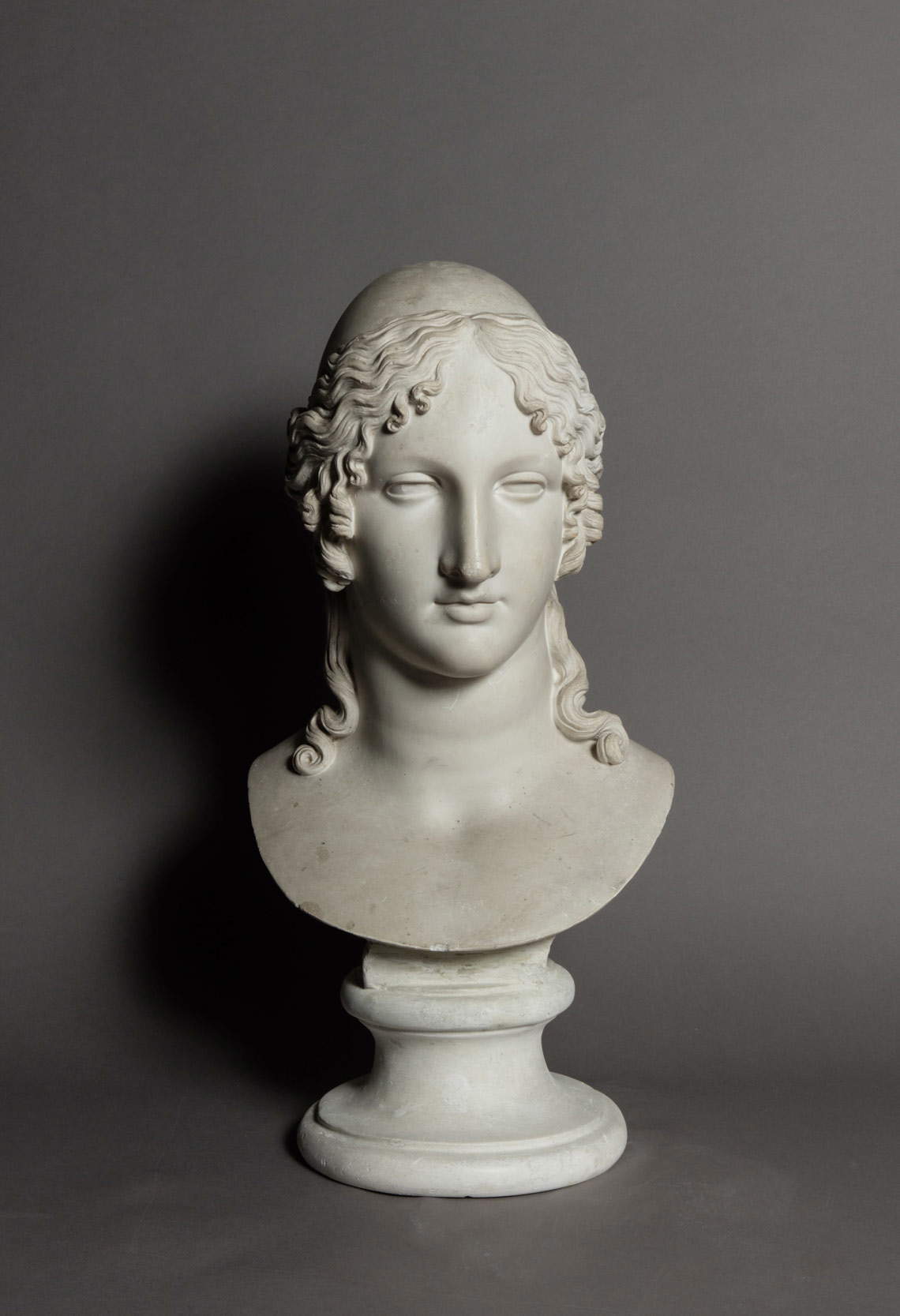 Antonio Canova, Testa ideale - Elena (1811 circa; gesso; Bassano del Grappa, Museo Civico)