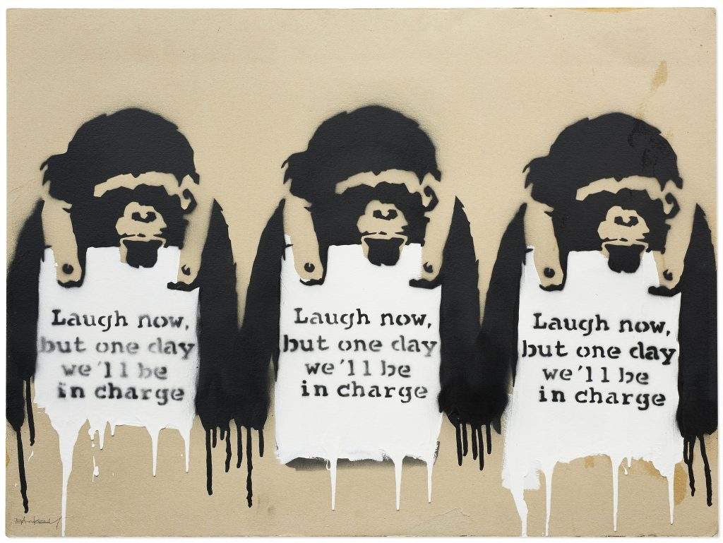 Banksy loses another trademark battle: he himself says copyright is lame
