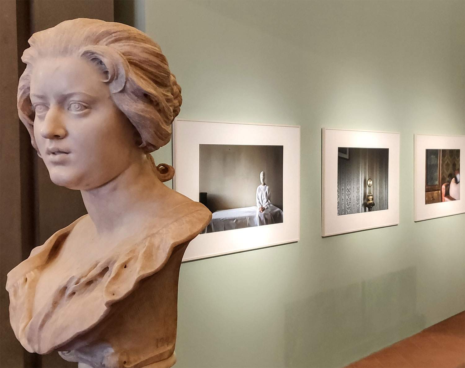 An exhibition against violence against women at the Uffizi. Protagonists Bernini and Ilaria Sagaria