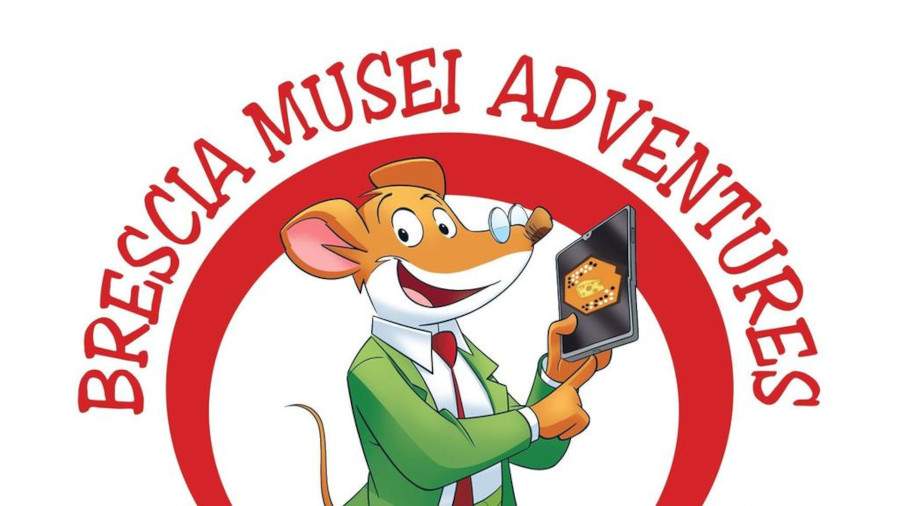 Geronimo Stilton narrates the Brescia Civic Museums with the Foundation's new app-game 