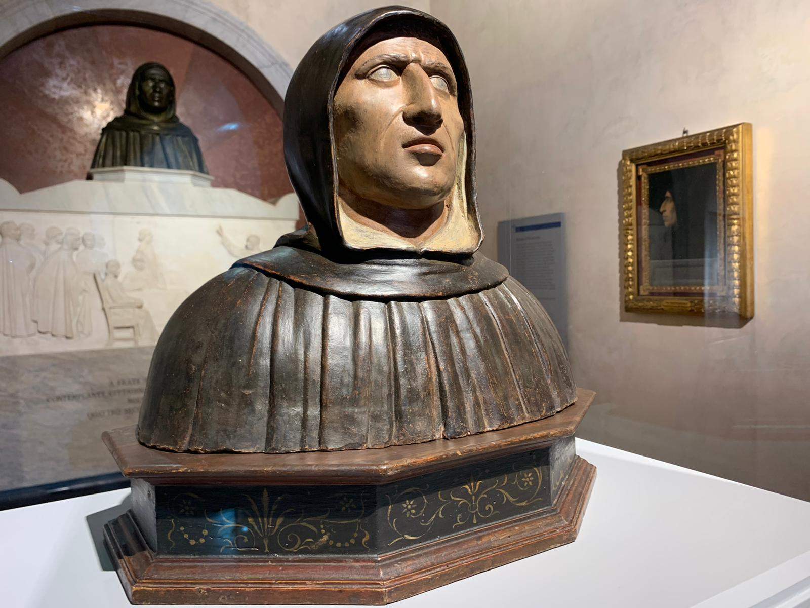 Firenze, Savonarola torna a casa: al Museo di San Marco presentato un busto inedito robbiano