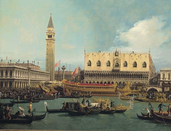 Vedutism in Venice: origins, development, style of the pictorial genre